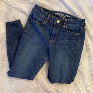AE Dark Wash Skinny Jeans